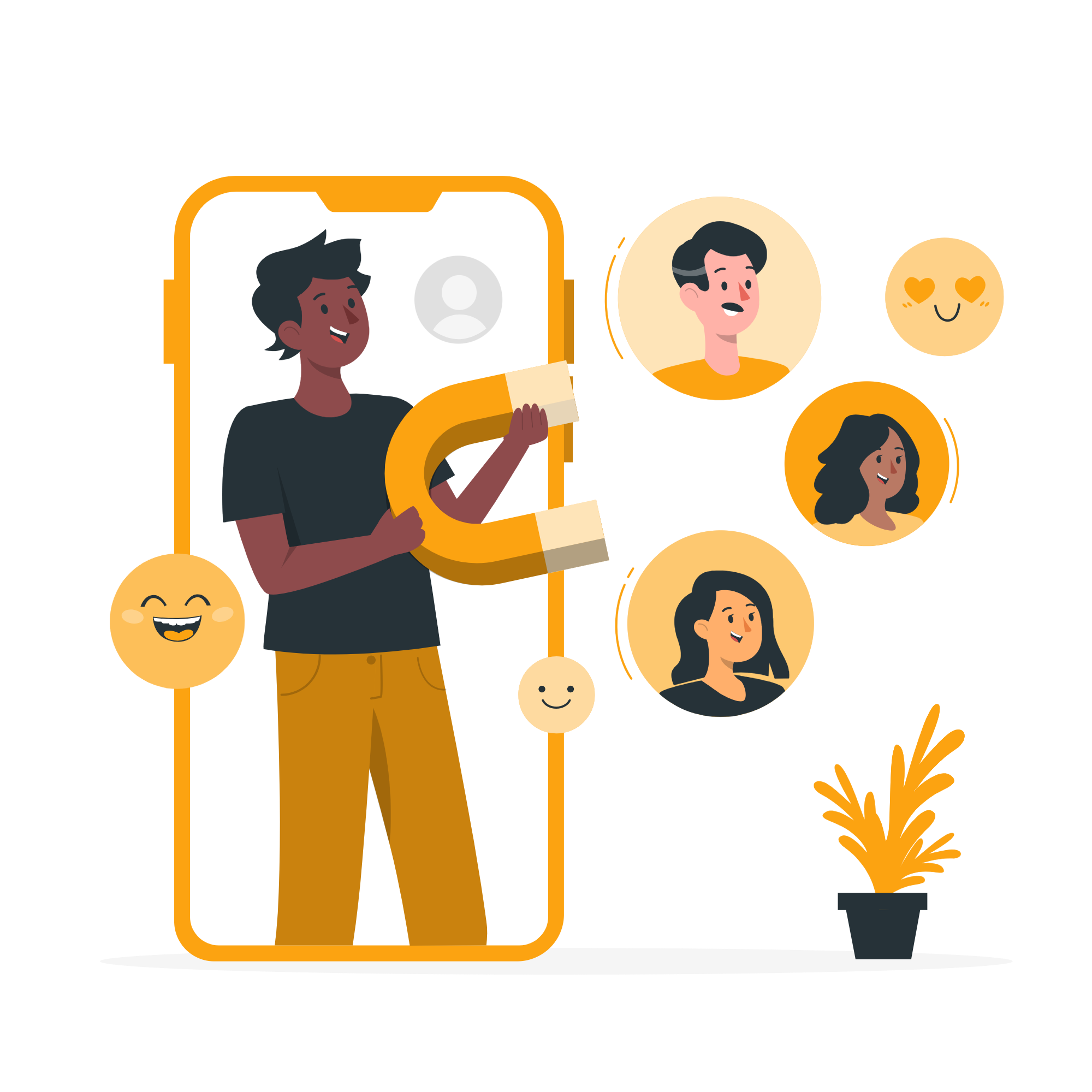 marketing_Social media illustrations by Storyset